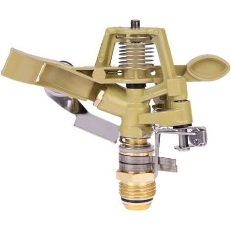 FENOPLASTICA1/2 Pouce Arroseur de Jardin Système Automatique de Système d'Irrigation d'Arrosage de Jardin de Bras de Balancier de Connecteur de Bec de Jet de Pulvérisation de Cuivre de Rotation (1/5)