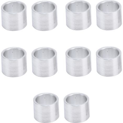 Entretoise En Aluminium, Entretoise En Métal Entretoise Ronde En Aluminium Douille D'espacement Non Filetée Entretoise Externe Non Filetée Unie 10 mm (1/5)