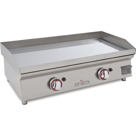 Plancha à Gaz en Acier Chromé - Arilex
