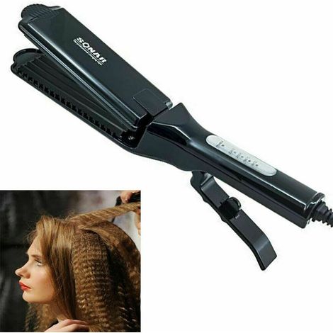 PIASTRA EFFETTO FRISE' FRISEE SONAR IN TORMALINA PER CAPELLI PROFESSIONALE S839T