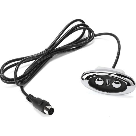 Contrôleur Canapé Électrique - 2 Boutons - Rétro-Éclairage LED - Port USB 5 V 2 A - Entrée 12-29 V - Pour Fauteuil Élévateur et Canapé Motorisé - 1 Pièce (1/5)