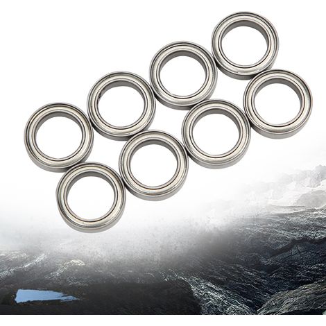 8 roulements à billes 10x15x4mm pour modèles HPI WR8 B021 ST/MT, pièces de rechange et accessoires pour voitures télécommandées argent B030 (1/5)
