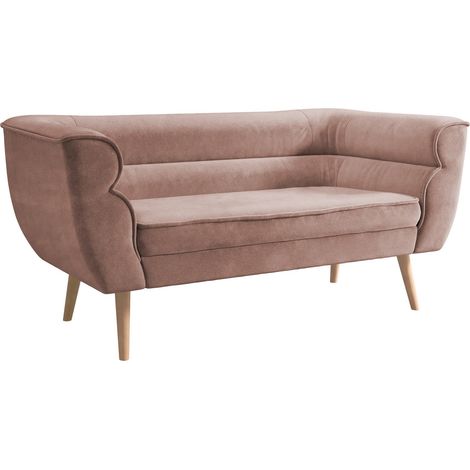Sofá Glenview 101, Kronos 27, 142x74x76cm, Tapiz, Patas: Madera