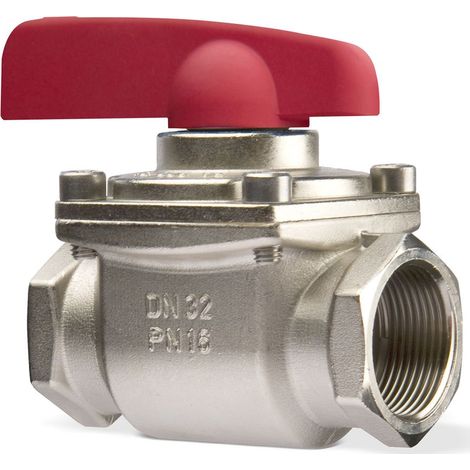 IMI TA Kugelhahn TA 900 iSi PN 16, DN 25, G 1, Kvs 65m³/h, roter Griff (1/3)