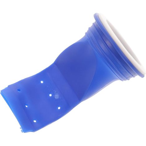 Noyau de Siphon Anti-odeur en Silicone Bleu, Résistant la Déformation, pour Drain de Salle de Bain et Toilettes, Protection les Mauvaises Odeurs (1/5)