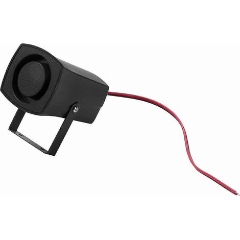 Sistema de alarma de emergencia para vehículos de 12-24 V con 6 tonos y potente altavoz de sirena para advertencias y alertas. (1/5)