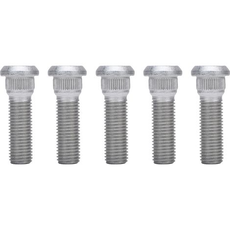 5 pièces goujons de roue 90942-02049 M12x1.5 filetage zingué boulons de moyeu de remplacement pour Prizm Nova. (1/4)