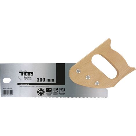Triuso Sega a dorso TRIUSO,300 mm, 12 denti / pollice