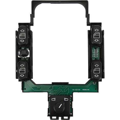 GARRYFIZH Interrupteur de vitre électrique côté conducteur 2108200110, Pièce de remplacement pour MercedesBenz E320 W210 1996 1997 (1/5)