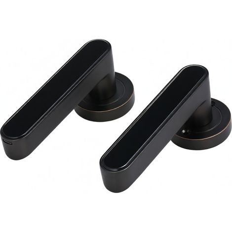 WAFU BT Smart Lock mit Fingerabdruck-Touchscreen, schlüssellosem Zugang, automatischem Sensor, iOS/Android-kompatibel, wiederaufladbar, Zinklegierung