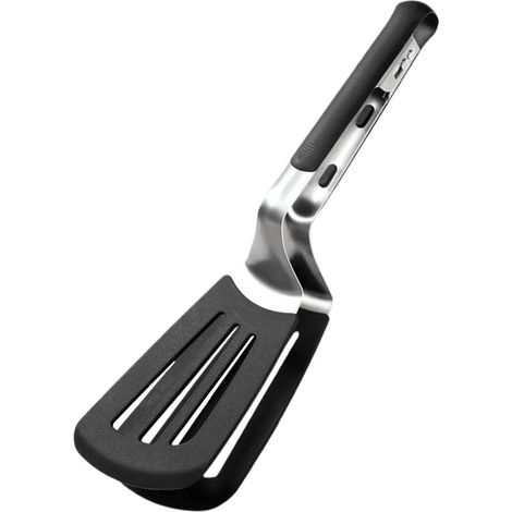 Spatule Pince Pour Grill - Ustensile De Cuisine Pour La Cuisson Des Aliments Pince de Saisie pour Retourner les Aliments pour Viande Poisson Crevette Agneau Pizza Bacon Légumes Pancake (1/5)