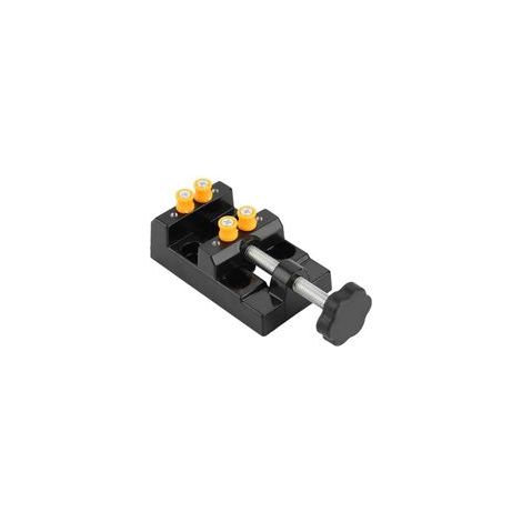 Mini pinze da tavolo in metallo per lavori artigianali, orologi e gioielli, mini utensile manuale per progetti fai da te (1 pezzo) - Crezuo