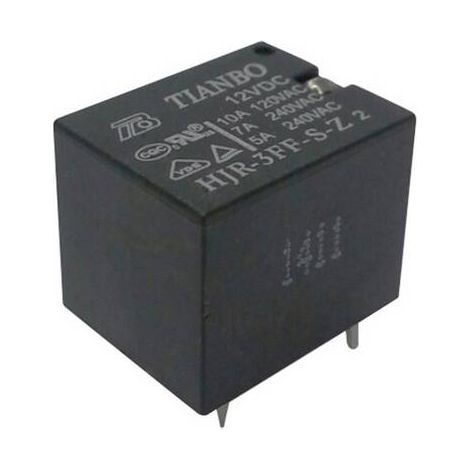 relais pcb tianbo electronics hjr-3ff-s-z 12V courant 15A (1/2)