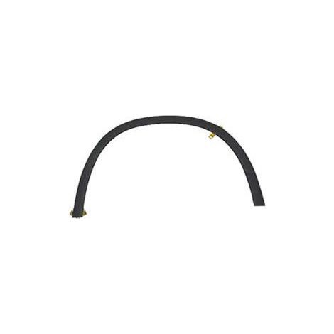 Extension d'aile avant droite noire Mercedes GLA X156 2013-2020