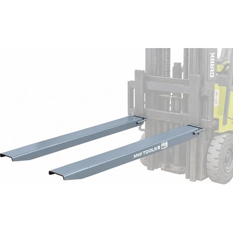 Rallonges de fourches 1525 mm – pour fourches de chariot élévateur 125 x 50 mm – renforce votre levage MW Tools VV15125 (1/3)
