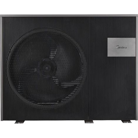 Midea Luft-Wasser-Wärmepumpe M-Thermal Nature Monoblock R290, 8,0kW bei A7/W35, 3kW Heizstab, 230V (1/4)
