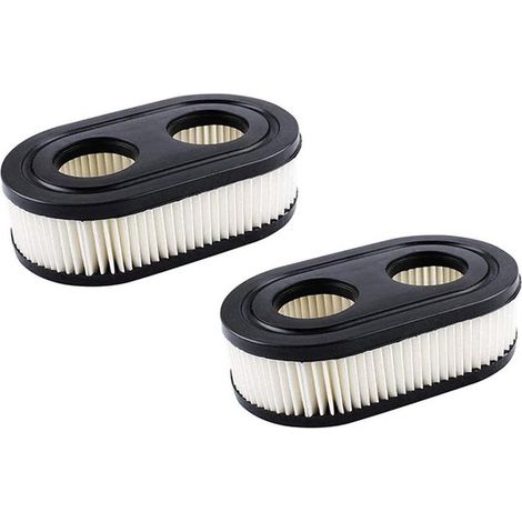Lot de 2 filtres à air – Compatibles – Briggs Stratton et Honda – Entretien moteur (1/5)