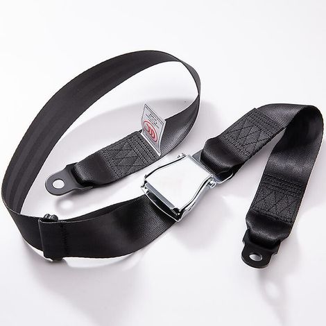 RHG Câble de siège de ceinture de sécurité à deux points réglable pour l'aviation d'avions Ceinture de sécurité de voiture à deux points-subaoe thsinde