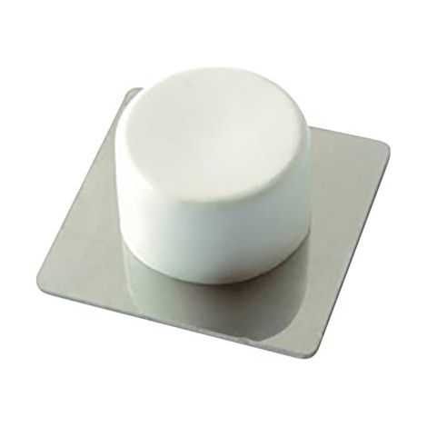TOPE PUERTA ADHESIVO BLANCO (2U) - BRINOX