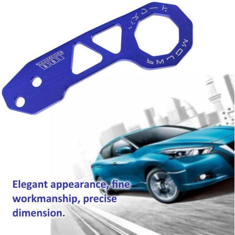 Attelage de remorque modifié pour voiture Jdm pare-chocs arrière de voiture universel en alliage d'aluminium compatible avec l (1/4)