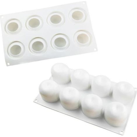 Moules à Gâteau DIY Silicone Moule Pomme 3D Moule, Gâteau Moule pour Bonbons, Sucette, Chocolats, Bougies, Gelées (1/4)