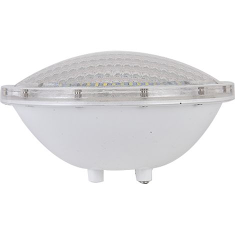 Lampe Piscine LED,12W Ampoule Spot Piscine Etanche IP68 LED Projecteur de Piscine Submersible Lumière, 2800lm, Angle de Faisceau 120 °, IP68 étanche, 12V DC/AC, 6000K- (1/5)