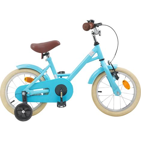 Teenpull – Kinderfahrrad 16 Zoll für 4-6 Jahre alt Himmelblau (1/5)