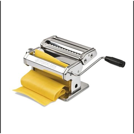 Pasta Maschine Easy G20124 mit 18 cm Röllen und 9 Stufen zur Dickeinstellung (1/2)