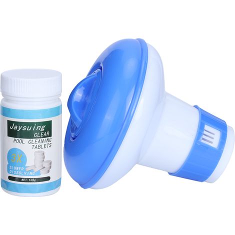 Distributeur automatique flottant de comprimés de chlore pour nettoyeur de piscine et accessoires de piscine (1/5)