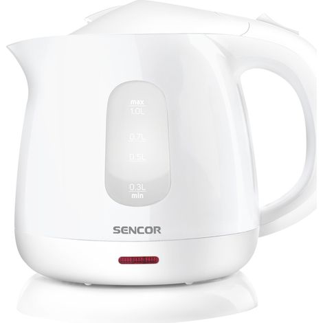 Sencor SWK 1010WH elektrische Wasserkocher weiß 1 Liter (1/5)