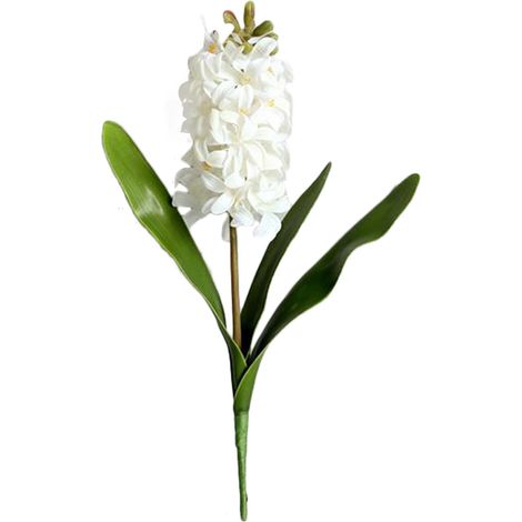 2 pièces Hortensia Orientalis Artificiel Blanc en PE Bouquet Fleur Factice Polyvalent Décoration Pour Cuisine Appui de Fenêtre Salon (1/5)