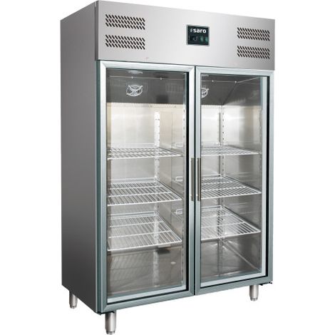 Réfrigérateur GN2/1 1173L Inox - Dégivrage Automatique - Saro