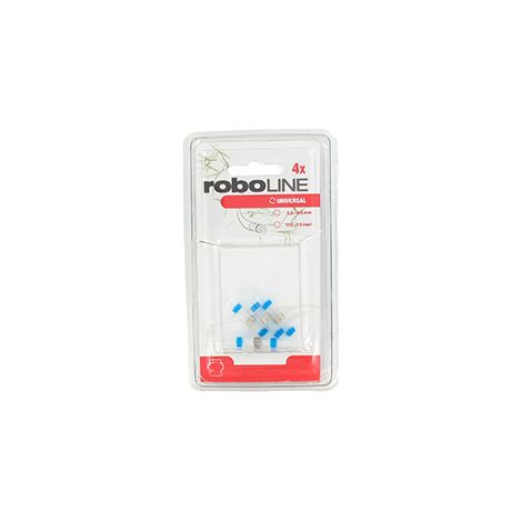 Blister De 4 Raccords De Câble 2 Connexions à Sertir Pour Robot Ambrogio / Wiper. S'utilise Avec Notre Gaine 240-1700. Pour Tout