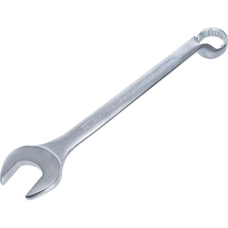 BGS Llave mixta acodada cromado mate 55 mm (1/4)