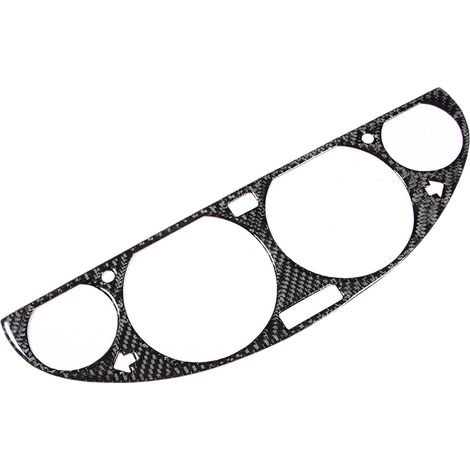 Baguette décorative de tableau de bord en fibre de carbone pour BMW E46 M3 98-05 (1/5)