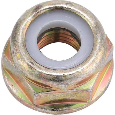 Écrou de Lame, M10x1,25 Filetage à Gauche Écrou de Lame Remplacements universels Débroussailleuse Accessoires de Taille-Bordure Trimmer Écrou de Lame (1/5)