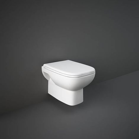 RAK Origin Wall Hung Toilet - Soft Close Seat (1/2)