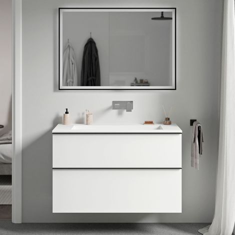 Bianco opaco, Nero opaco, Bianco opaco senza foro rubinetto (1/5)