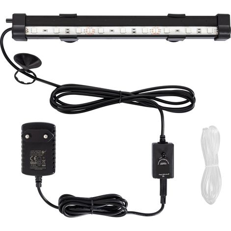 Aquarium-Oxygenator mit LED-Licht RGBW 3W IP68 mit Fernbedienung 3 W