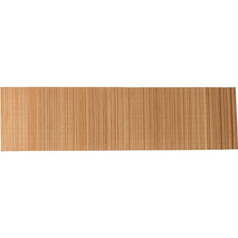 Chemin de table en bambou naturel 140 cm x 37,5 cm – Épaisseur 0,1 cm – Décoration intérieure élégante – Secret De Gourmet