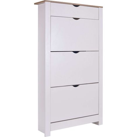 Zapatero, Aglomerado Recubierto con Finish Foil, 23.5 x 78 x 140 cm (1/5)