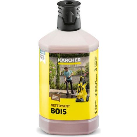 Detergente per legno 3 in 1 Kärcher RM 612 anti-UV per idropulitrice 1 L (1/2)