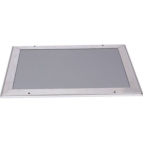 Cadre photo aluminium A4 avec clips pour affiches, panneau d'affichage mural et supports d'exposition