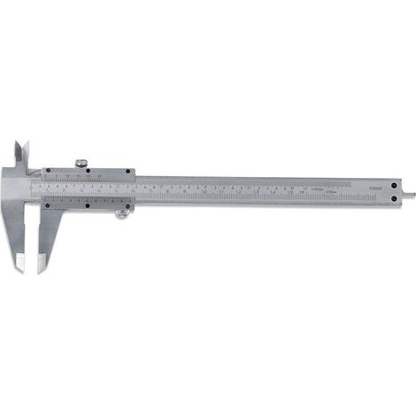 Metrica Calibro 20 Gradi 200mm Lucido (1/2)
