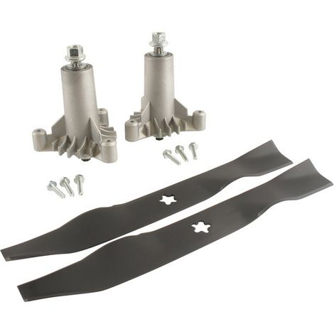 Husqvarna – Kit coupe tracteur tondeuse 92cm – Lame 460mm étoile 5 pointes – Remplace 140101, 5321401-01 – Adaptable pour autoportées