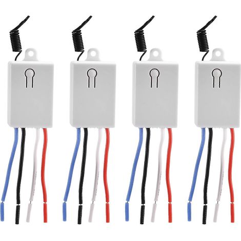 Interrupteur intelligent sans fil avec récepteur de télécommande sans fil pour éclairage LED (1/5)