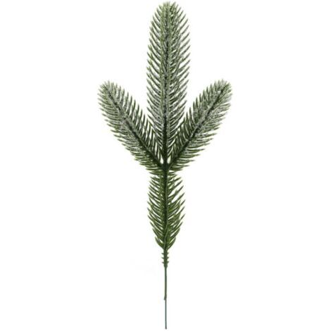 Branches artificielles, 24 branches de pin artificielles de Noël, guirlande d'aiguilles de pin en plastique, branche de sapin artificielle verte pour décoration de Noël, sapin de Noël, cadre de porte, (1/5)