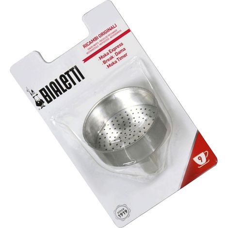 Filtro a imbuto originale 9 tazze - Macchina da caffè, Caffettiera - BIALETTI - 4368240