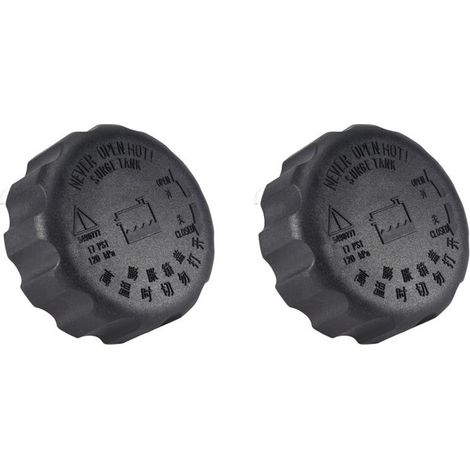 Adecuado para 2 tapones de presión de radiador, tapón de depósito de expansión y tapón de depósito de refrigerante 2161508051