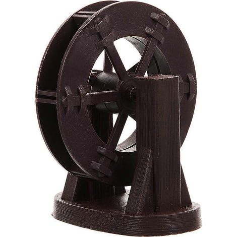 Roue de fontaine de table rotative simulée, ensemble de décoration de fontaine en 4 pièces (1/5)